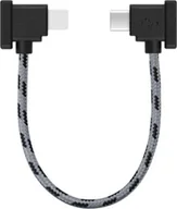 Akcesoria do drona - BRDRC KABEL NYLONOWY OTG DO KONTROLERA DRONA DJI MAVIC AIR 2 MINI 2 3 4 PRO - IPHONE LIGHTNING 15CM - miniaturka - grafika 1