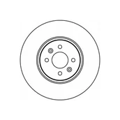 Tarcze hamulcowe - Tarcza hamulcowa MINTEX MDC1693 - miniaturka - grafika 1