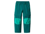 Spodnie i spodenki dla dziewczynek - lupilu® Spodnie funkcyjne dziecięce z odpinanymi nogawkami (Zielony, 128) - miniaturka - grafika 1