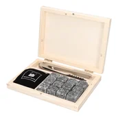 Shakery barmańskie - Zestaw premium w drewnianym pudełku - granit - miniaturka - grafika 1