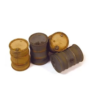 Vallejo Diorama Accessories German Fuel Drums #2 1:35 Vallejo SC202 - Kolejki i akcesoria - miniaturka - grafika 1