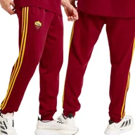 Spodnie męskie - Adidas spodnie męskie dresowe bordowe dresy sportowe AS Roma IN6048 M - miniaturka - grafika 1