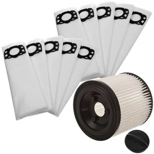 Worki filtr zmywalny do Stanley SX20P SXVC20 SXVC30 Boris syntetyczne - Worki do odkurzaczy - miniaturka - grafika 1