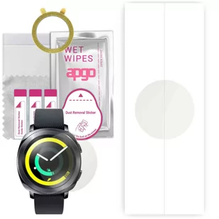 1x Folia hydrożelowa MATOWA do Samsung Gear Sport - apgo Smartwatch Hydrogel MATTE Protection Ochrona na ekran smartwatcha - Akcesoria do smartwatchy 1x Folia hydrożelowa MATOWA do Samsung Gear Sport - apgo Smartwatch Hydrogel MATTE Protection Ochrona na ekran smartwatcha - Akcesoria do smartwatchy - miniaturka - grafika 1