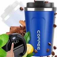 Kubki termiczne - KUBEK TERMICZNY NA KAWĘ HERBATĘ TERMOS 510ML WYŚWIETLACZ EKRAN LCD SMART - miniaturka - grafika 1