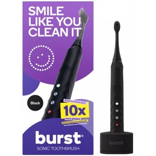 BURST Oral Care Czarny - Szczoteczki elektryczne - miniaturka - grafika 1