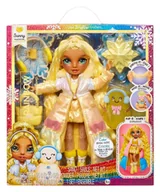 Lalki dla dziewczynek - Rainbow High Winter Wonderland Doll- Sunny Yellow - miniaturka - grafika 1