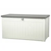 Skrzynie ogrodowe - SASKA GARDEN Skrzynia ogrodowa SASKA GARDEN 190 L Beżowy - miniaturka - grafika 1