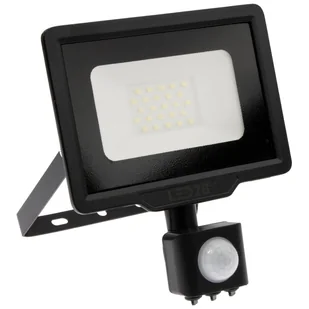 KOBI Oprawa LED MHC z czujnikiem 20W CZARNA barwa CIEPŁOBIAŁA LED2B KFLNLC20CBCZ - Oświetlenie warsztatowe - miniaturka - grafika 1