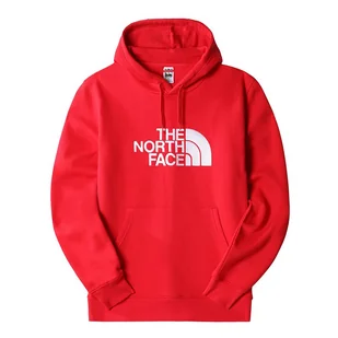 Bluza The North Face Drew Peak 00AHJYKZ41 - czerwona - Bluzy sportowe męskie - miniaturka - grafika 1