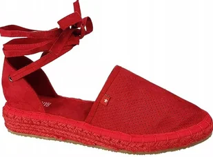 BIG STAR DD274A191 SANDAŁY espadryl CZERWONY R38 - Espadryle damskie - miniaturka - grafika 1