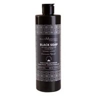 Mydła - Beaute Marrakech, Czarne Mydło Savon Noir O Zapachu Drzewa Sandałowego - Żel Pod Prysznic, 400ml - miniaturka - grafika 1