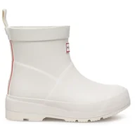 Buty dla chłopców - Kalosze Hunter HFC-04 Biały - miniaturka - grafika 1