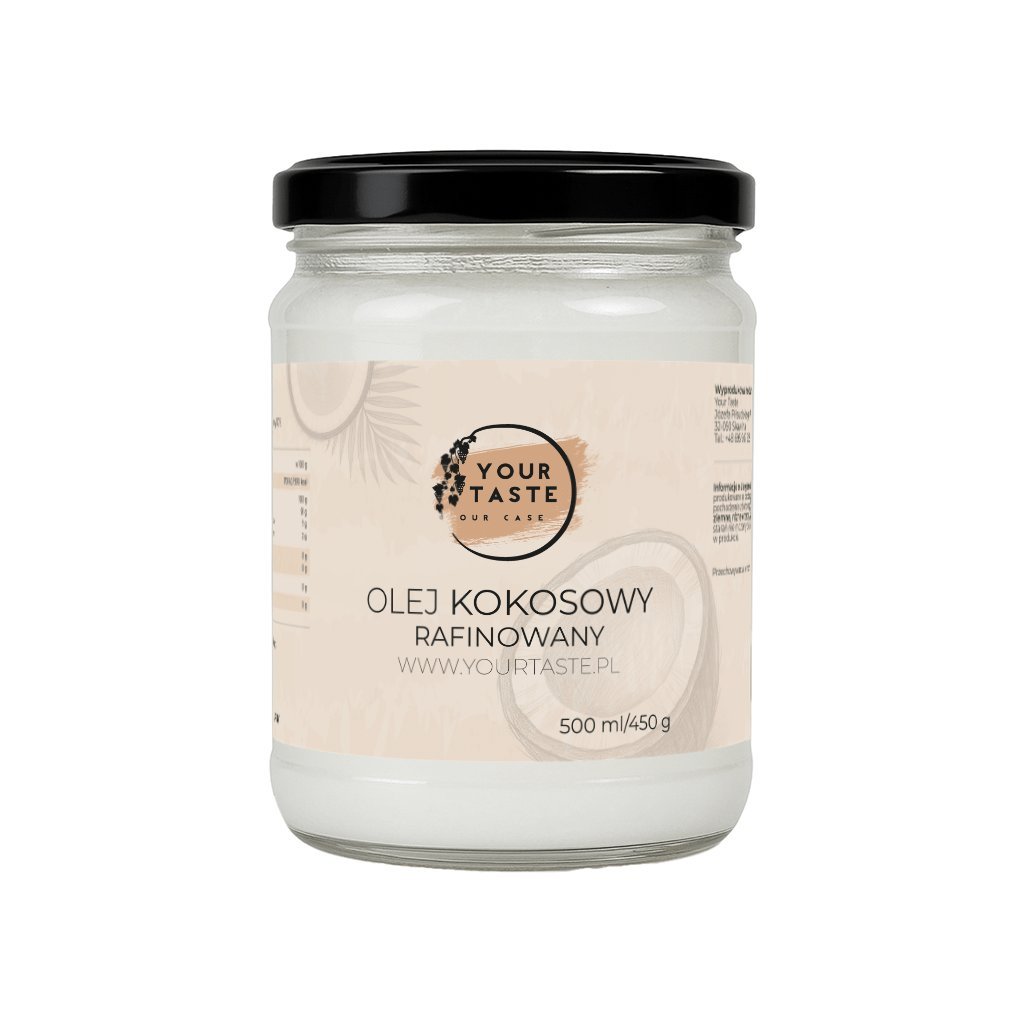 Your Taste Olej kokosowy rafinowany 500 ml