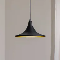 Lampy sufitowe - Lampa wisząca Genisy ROYALTECH, możliwość ściemniania, czarny, salon / jadalnia, metal, skandynawski - miniaturka - grafika 1