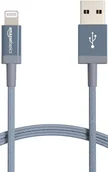 Kable USB - Kabel ładujący Amazon Basics USB-A do Lightning nylonowy oplot, 0,9 m - miniaturka - grafika 1
