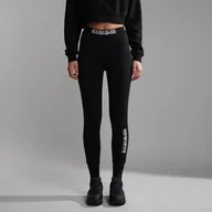 Spodnie damskie - M-BOX LEGGINGS 4 BLACK 041 - miniaturka - grafika 1