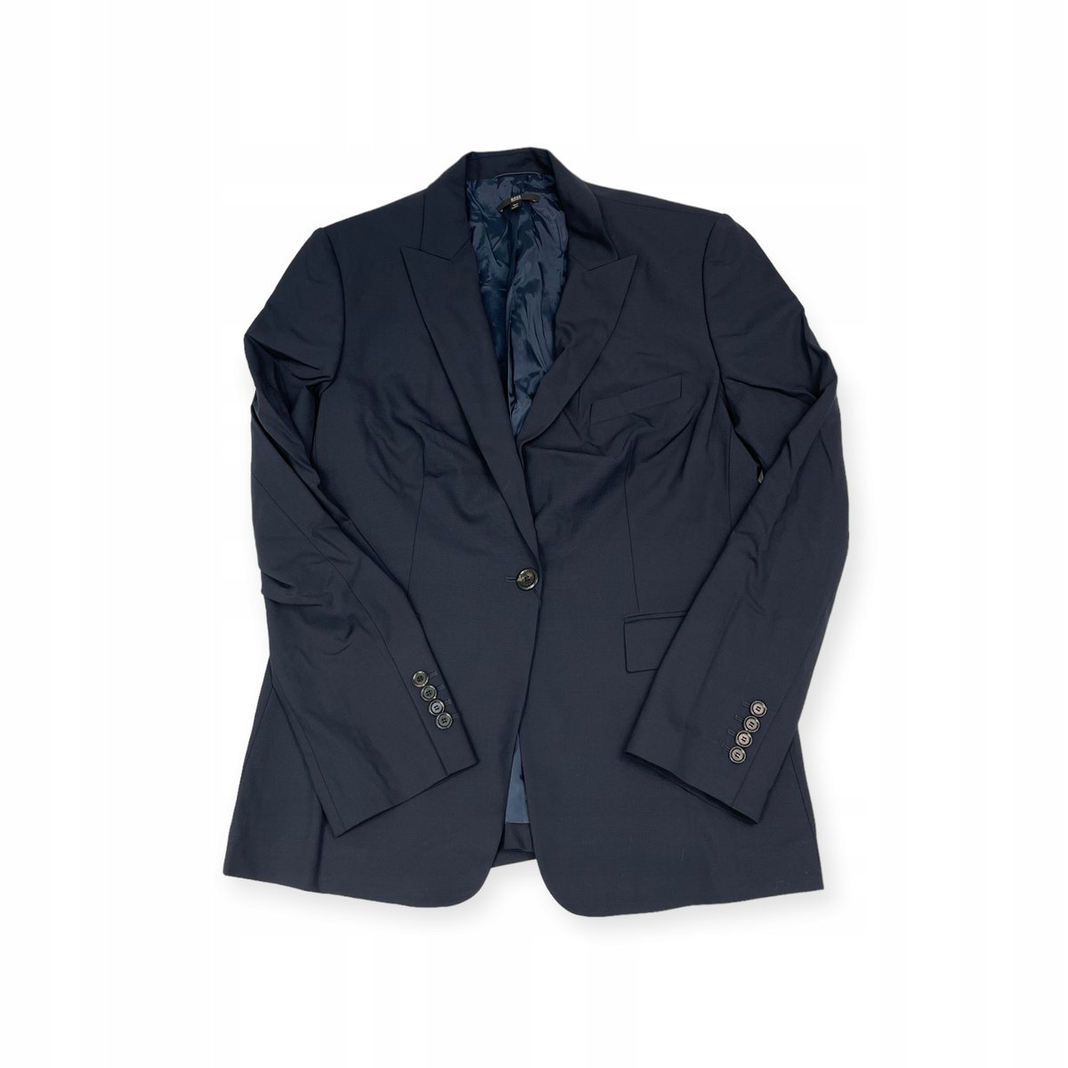 Elegancka granatowa marynarka męska HUGO BOSS L