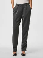 Spodnie damskie - Pieces Spodnie "Pckamil" w kolorze antracytowym - miniaturka - grafika 1