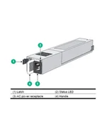 Pozostałe akcesoria sieciowe - Moduł zasilający HPE A58x0AF 650W AC JC680A - miniaturka - grafika 1