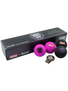 Piłki golfowe VOLVIK MARVEL BLACK PANTHER, Pack - Golf - miniaturka - grafika 4