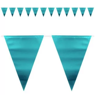 FOL Baner flagi metaliczny błękitny 6 m 1 szt F65872 - Gadżety dla niej i dla niego - miniaturka - grafika 1