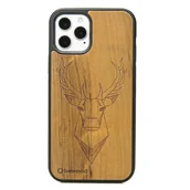 Etui i futerały do telefonów - Bewood Etui do Apple iPhone 12/12 Pro Jeleń Imbuia - miniaturka - grafika 1