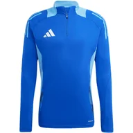 Bluzy męskie - Bluza męska adidas Tiro 24 Competition Training Top niebieska IS1641 M - miniaturka - grafika 1