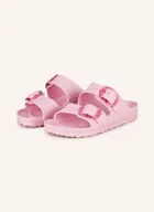 Klapki i japonki damskie - Birkenstock Klapki Arizona Stealth Buckle pink - miniaturka - grafika 1