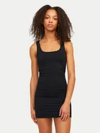 Sukienki - JJXX Sukienka codzienna Saga 12255286 Czarny Slim Fit - miniaturka - grafika 1
