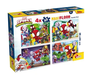 Puzzle dwustronne, Lisciani, Spidey, 192 el. - Puzzle - miniaturka - grafika 1