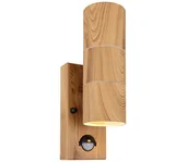 Lampy ogrodowe - Globo 3201-2WS-Kinkiet zewnętrzny z czujnikiem STYLE 2xGU10/35W/230V IP44 - miniaturka - grafika 1