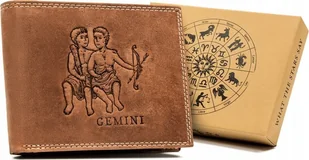 Always Wild Duży portfel męski z nubukowej skóry naturalnej - Always Wild NoSize - Portfele - miniaturka - grafika 1