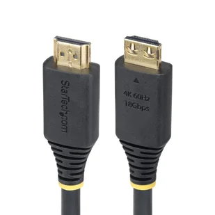 StarTech HDMI2-CABLE-GRIP-3F kabel HDMI 0,9 m HDMI Typu A (Standard) Czarny - Kable - miniaturka - grafika 1