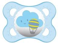 Smoczki uspokajające - Smoczka dla dzieci Mam Baby Dummy Original 0+ Silicone Blue - miniaturka - grafika 1