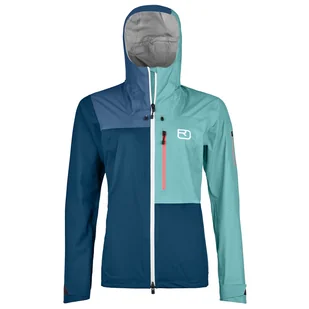 Kurtka damska Ortovox 3L Ortler Jacket W Rozmiar: S / Kolor: ciemnoniebieski - Kurtki i kamizelki sportowe damskie - miniaturka - grafika 1