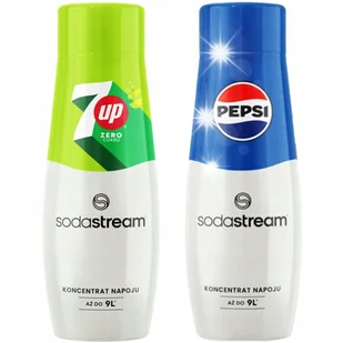 Zestaw Syropów do saturatora SODASTREAM mieszanka smaków 2x440ml - Syropy i koncentraty owocowe - miniaturka - grafika 1