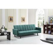 Sofy i kanapy - Sofa na nóżkach ciemny zielony ARMANDO Halmar - miniaturka - grafika 1