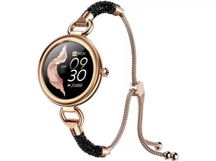 Maxcom FIT FW51 Crystal - 40mm - czarno-złoty - Smartwatch - miniaturka - grafika 3