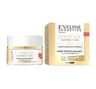 Kremy do twarzy - Eveline Cosmetics Contour Correction silnie regenerujący krem rewitalizujący 50+ 50ml - miniaturka - grafika 1