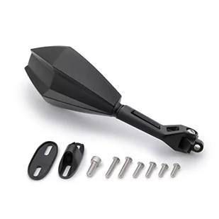 Daytona lusterko motocyklowe, typ maski silnika, aluminium i ABS, czarne, dopuszczone E (prawy) - Części motocyklowe - miniaturka - grafika 1