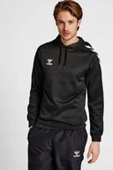 Bluzy męskie - HUMMEL BLUZA MĘSKA CZARNA KAPTUR KLASYCZNA 3XL PUT - miniaturka - grafika 1