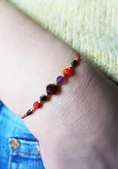 Bransoletki - Bransoletka znak zodiaku BARAN. Kamienie naturalne - extra prezent. Handmade - miniaturka - grafika 1