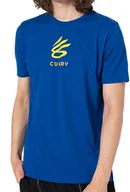 Koszulki męskie - Under Armour Koszulka Loose HeatGear Curry Undrtd Splash 1362819400 L - miniaturka - grafika 1