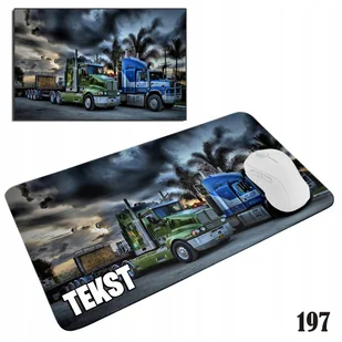 PODKŁADKA POD MYSZKĘ MYSZ WZORY DO WYBORU - SCANIA CIĘŻARÓWKA 20x24cm - Podkładki pod mysz - miniaturka - grafika 1