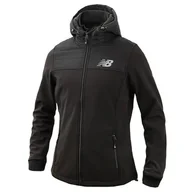 Kurtki i kamizelki sportowe damskie - Kurtka New Balance NENJKW419BK - czarne - miniaturka - grafika 1