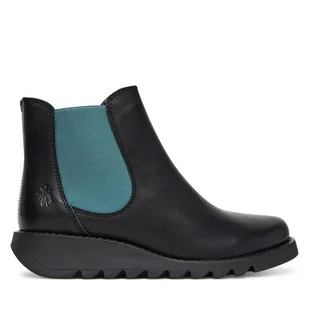 Sztyblety Fly London Salvfly P143195112 Czarny - Botki damskie - miniaturka - grafika 1