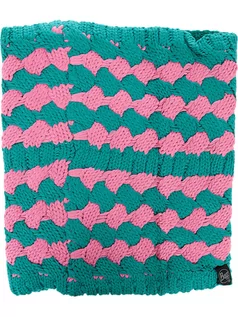 Apaszki i szaliki damskie - Buff Szal-koło w kolorze zielonym - (D)30 x (S)26 cm - grafika 1