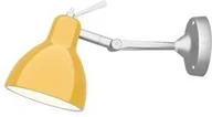Lampy ścienne - Rotaliana - Luxy H0 Lampa Ścienna/Sufitowa Aluminium/Żółta Rotaliana - miniaturka - grafika 1