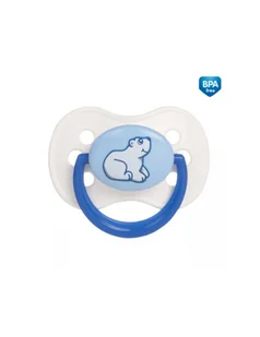 canpol Babies Canpol Babies Uspok. Silikon. Okrągły 18M+ Animals - Smoczki uspokajające - miniaturka - grafika 2